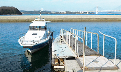 笠島港海上タクシー乗り場